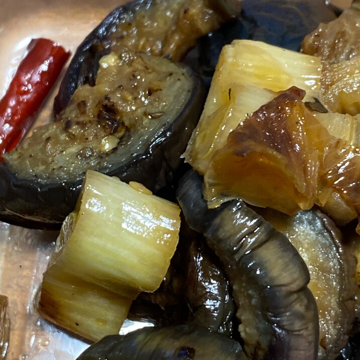 茄子の甘酢じょうゆ